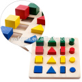 Hölzernes Blockwürfelpuzzlespiel 3d des heißen Verkaufs
